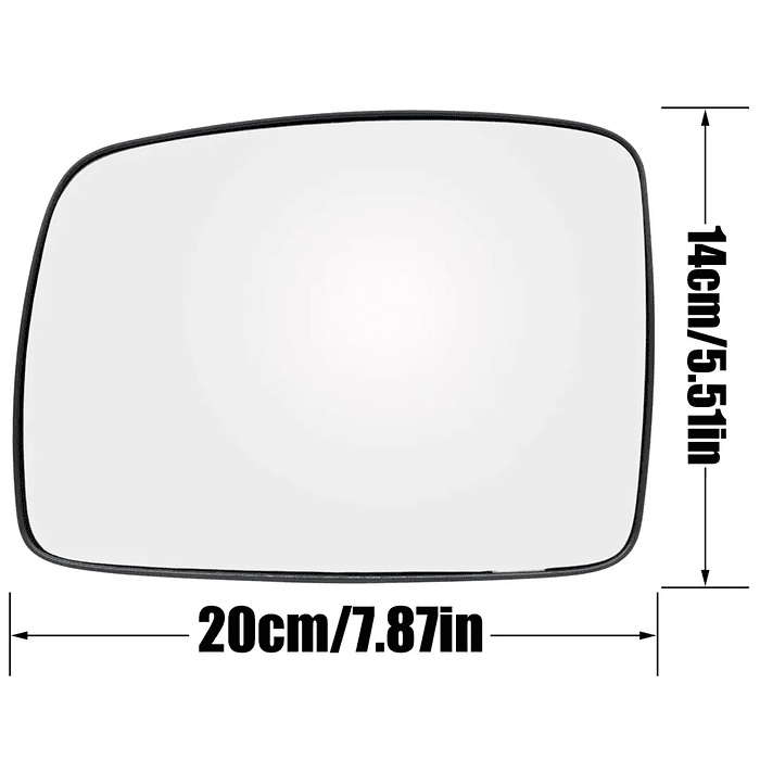 Luna Para Espejo Retrovisor Land Rover Range-Rover 2002-2009 5