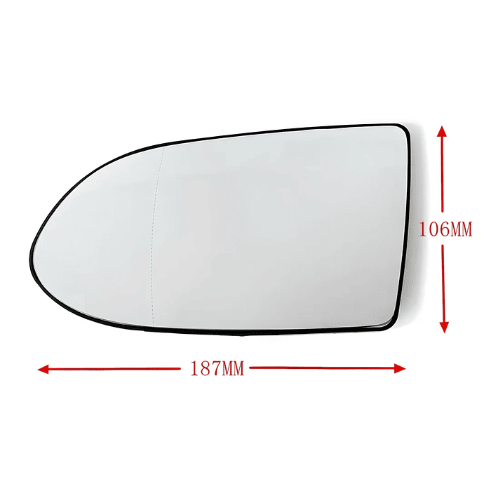 Luna Para Espejo Retrovisor Chevrolet Zafira 1999-2008 5