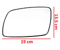 Luna Para Espejo Retrovisor Dodge Journey 2009-2019