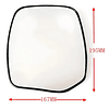 Luna Espejo Retrovisor Infiniti QX56 2011-2013 5