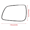 Luna Para Espejo Retrovisor Mitsubishi Lancer 2008-2014