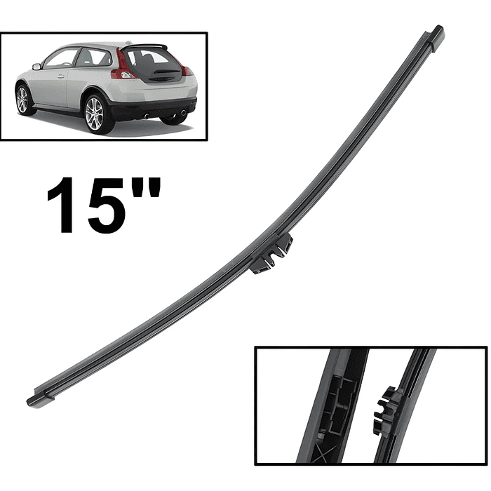 Escobilla Limpiaparabrisas Trasero Para Volvo C30 2006-2013 1