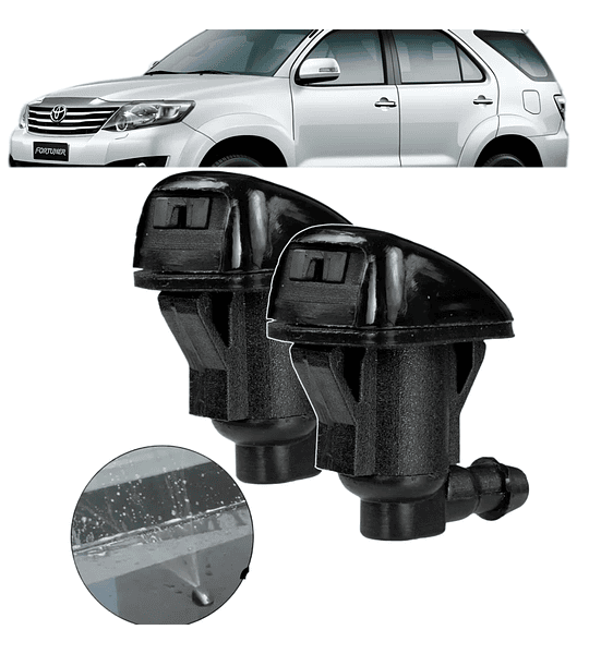 Boquillas Limpiaparabrisas X2 Unidades Toyota Fortuner 2005-2014