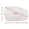 Luna Para Espejo Retrovisor Hyundai I20 2015-2020  5