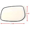 Luna Para Espejo Retrovisor Toyota Yaris 2005-2010 5