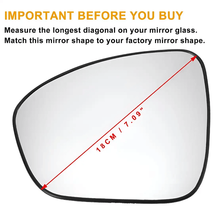 Luna Espejo Retrovisor Para Renault Arkana 2019-2025 5