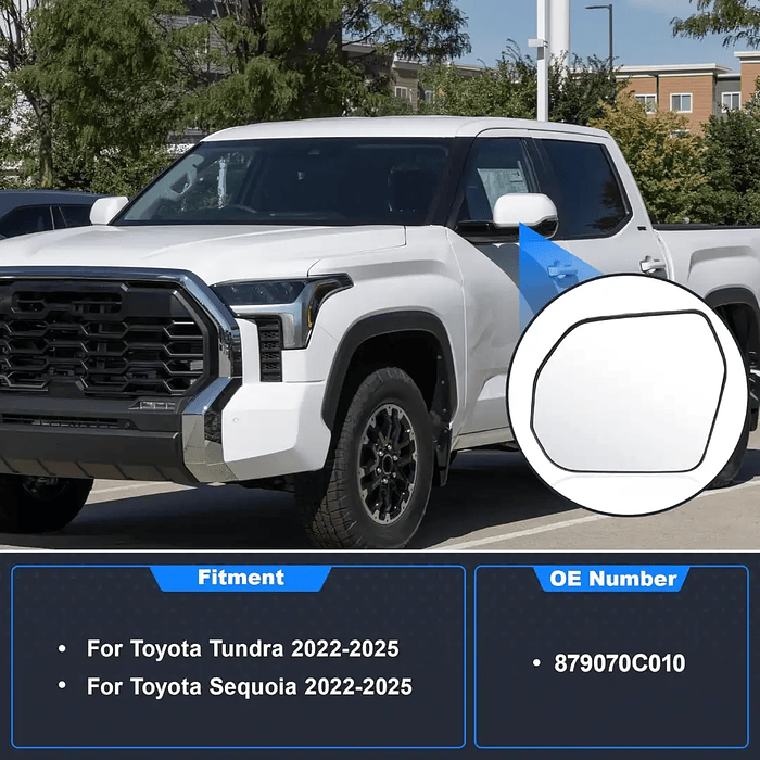 Luna Espejo Retrovisor Para Toyota Tundra 2022-2026 5