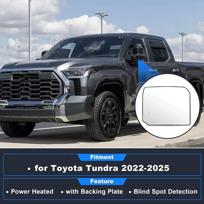 Luna Espejo Retrovisor Para Toyota Sequoia 2022-2026 12