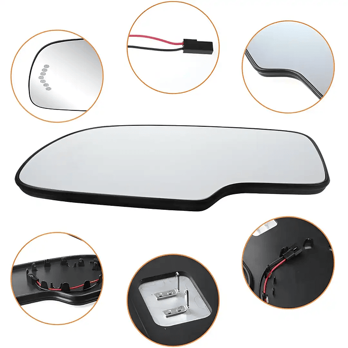 Luna Espejo Retrovisor Para Chevrolet Tahoe 2003-2006 7