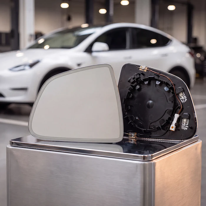 Luna de Espejo Antideslumbrante Para Tesla Model Y 2020-2026 1