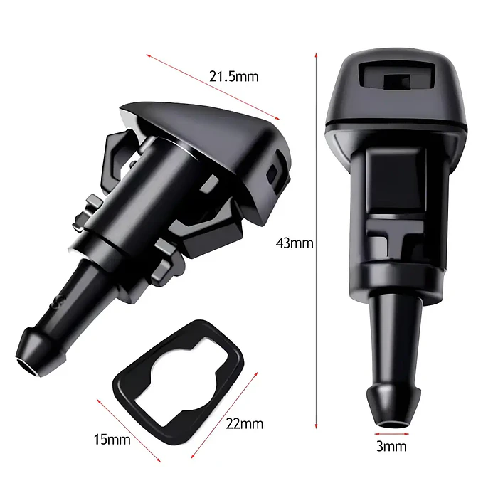 Boquillas Limpiaparabrisas Kit x2 para Dodge Grand Caravan / Journey 2