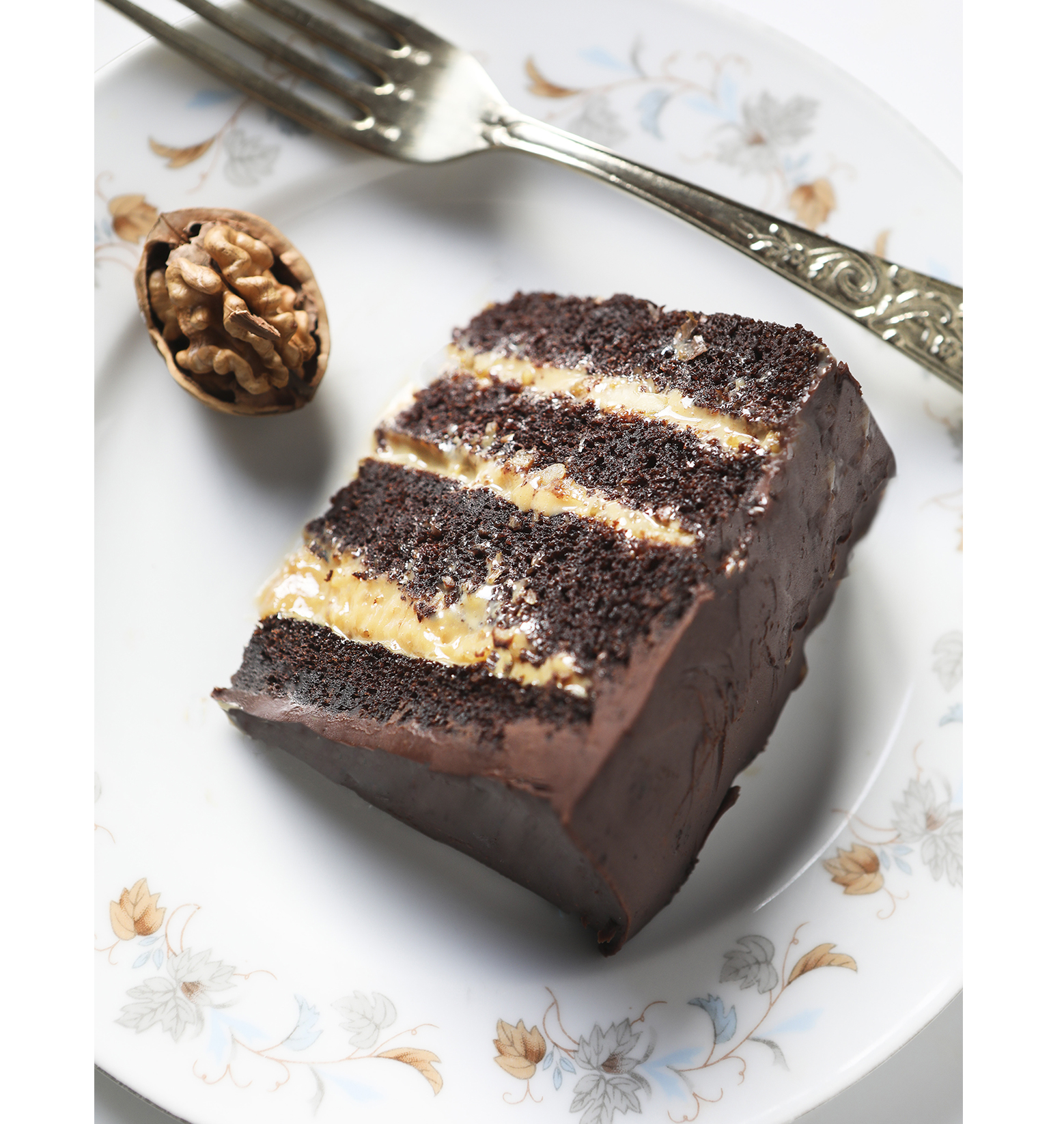 Chocolate Queque De PlÃ¡tano Con Nueces Coffee De Plátano