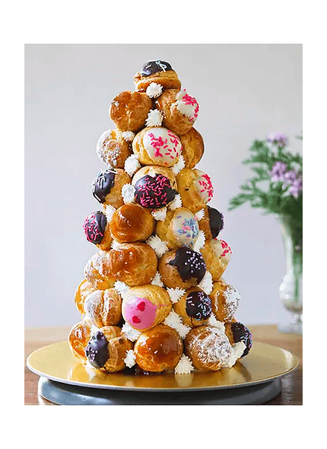 CROQUEMBOUCHE ROSADA (consumir durante el día)