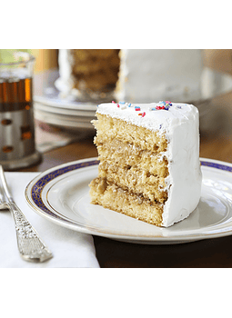 TORTA GUINDA Y MANJAR en BIZCOCHO