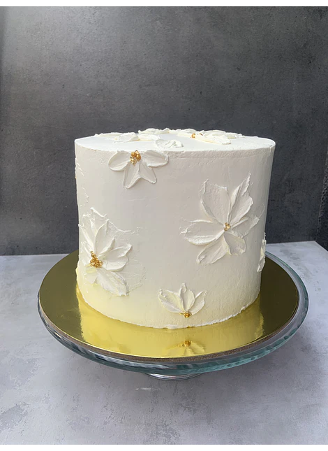 Panqueque manjar ALTA DECO FLORES PASTEL