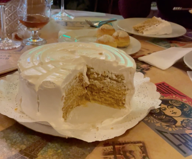 Panqueque Manjar y Lúcuma