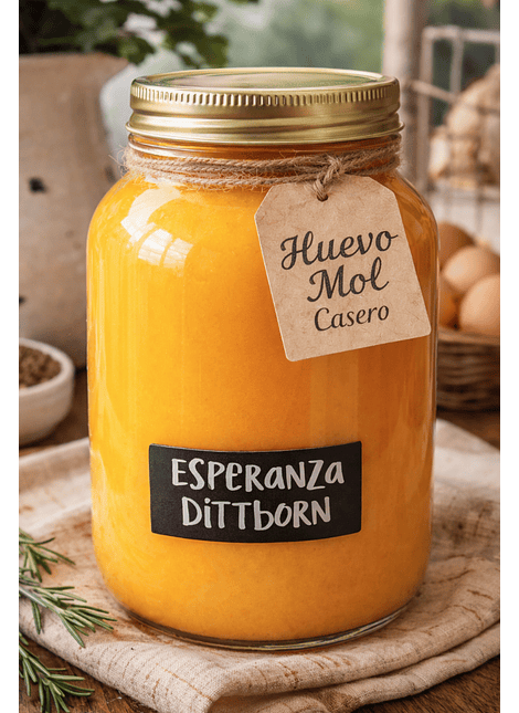 Huevo Mol Tradicional – en frasco 1 L