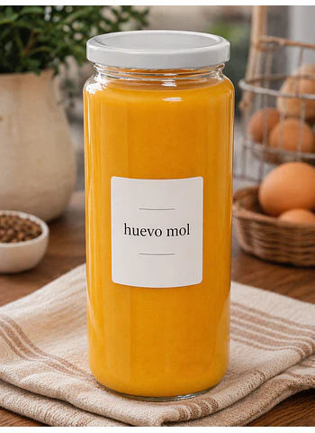 Huevo Mol Tradicional – en frasco 1.2 L