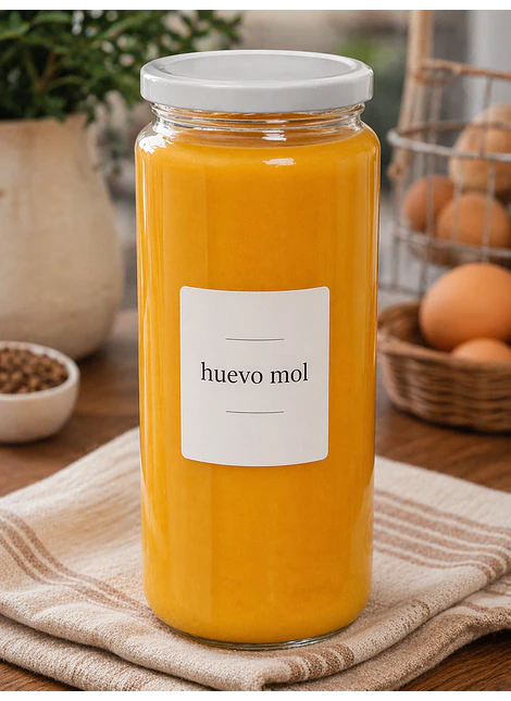 Huevo Mol Tradicional – en frasco 1.2 L