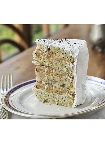 TORTA DE AMAPOLAS MANJAR NUEZ DAMASCO