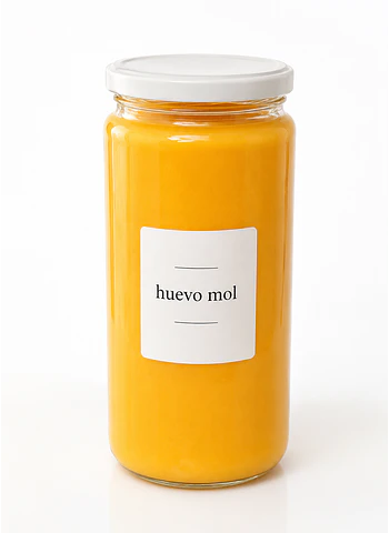 Huevo Mol Tradicional – en frasco 1 L