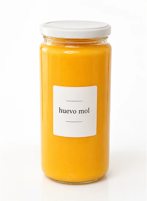 Huevo Mol Tradicional – en frasco 1 L