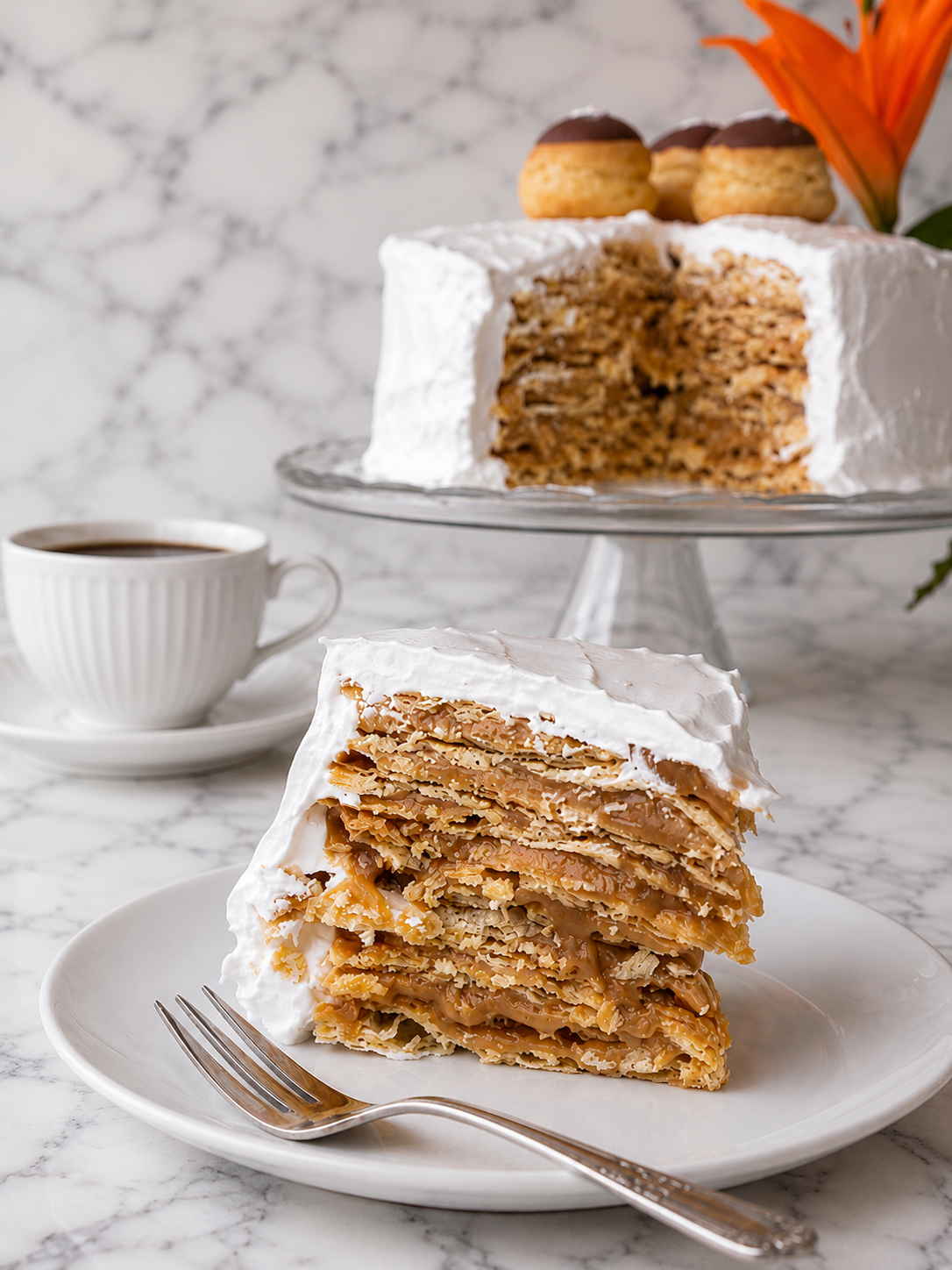 TORTA HOJARASCA MANJAR