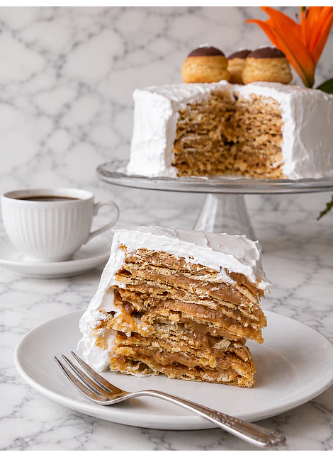 TORTA HOJARASCA MANJAR