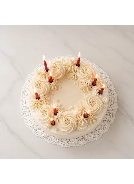 Torta Reina Sofía (Floken) Guinda