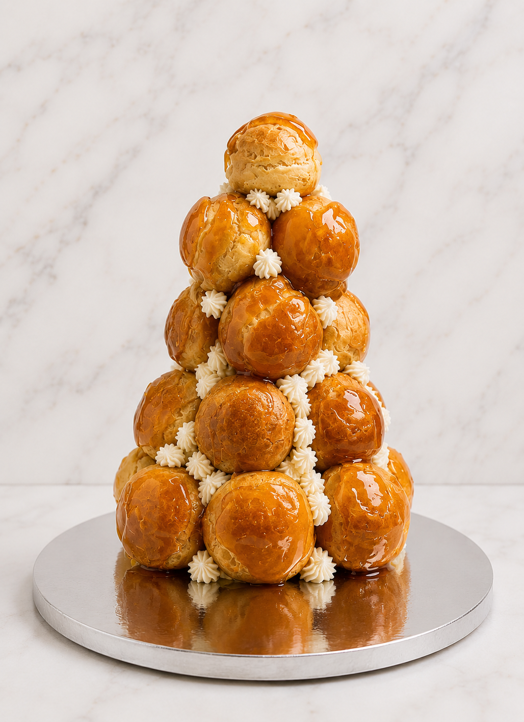MINI CROQUEMBOUCHE CARAMELO