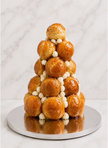 MINI CROQUEMBOUCHE CARAMELO