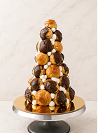 CROQUEMBOUCHE CHOCOLATE Y CARAMELO varios tamaños