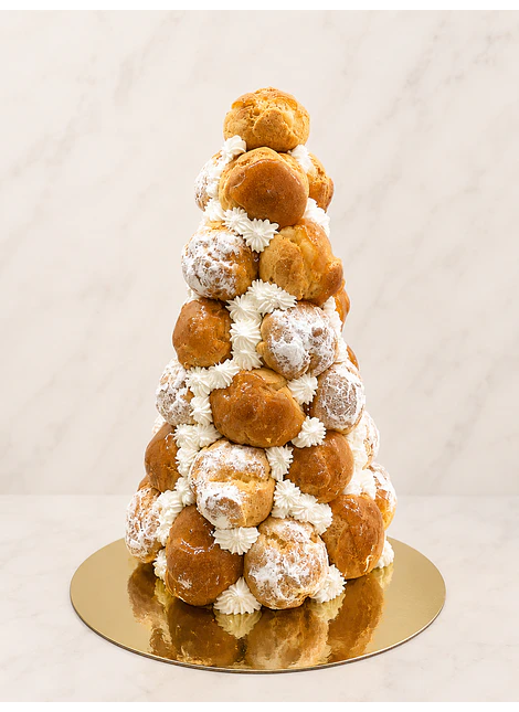 CROQUEMBOUCHE CARAMELO Y AZUCAR varios tamaños