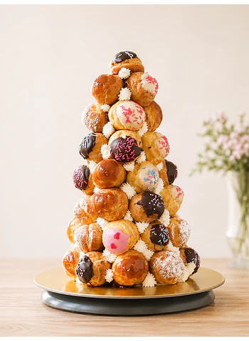 CROQUEMBOUCHE ROSADA varios tamaños