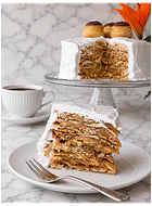 TORTA HOJARASCA MANJAR NUEZ