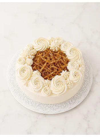 Torta Reina Sofía (Floken) Lúcuma