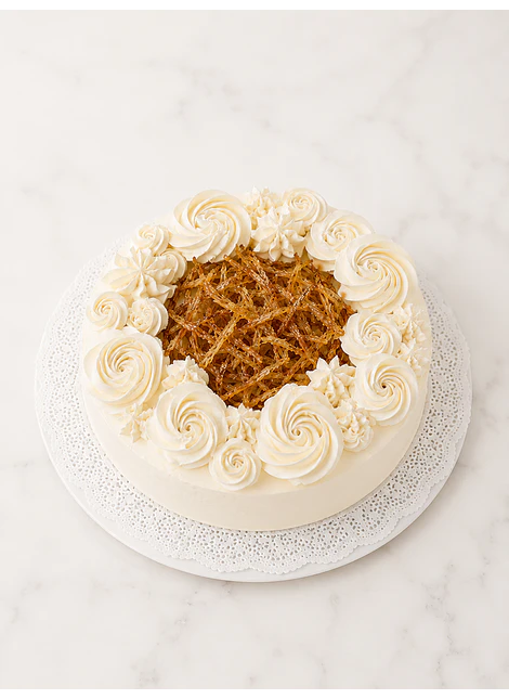 Torta Reina Sofía (Floken) Lúcuma