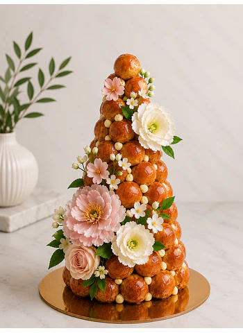 Torta para Matrimonio: Croquembouche de 60 Profiteroles | Esperanza Dittborn