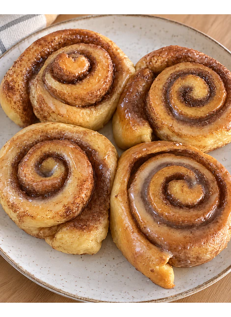 Cinnamon roll (4 unidades)
