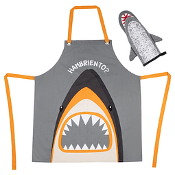 Delantal Tiburón + Guante tiburón 