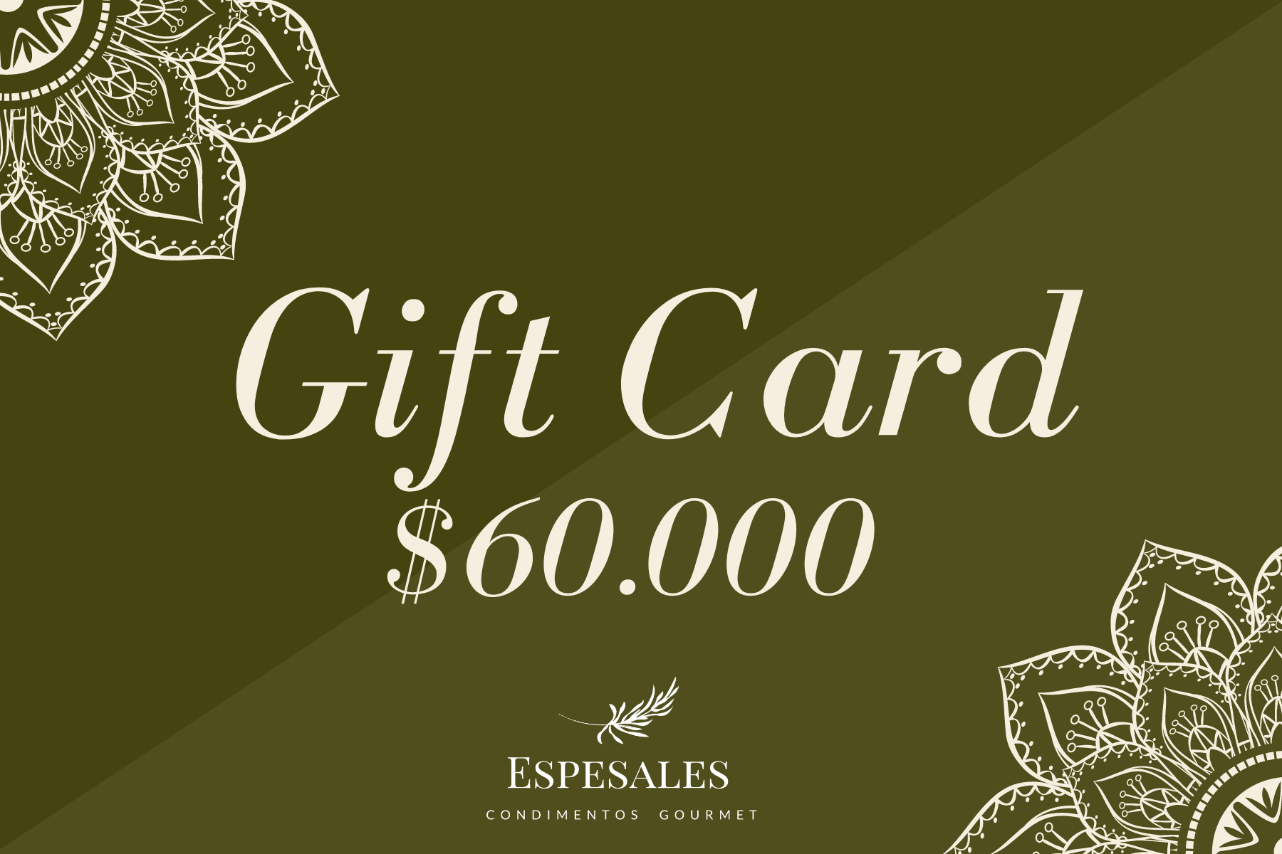 TARJETA DE REGALO - GIFT CARD -