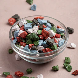Piedras de chocolate premium 