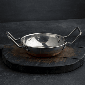 Kadai Karahi / Paila de la India - 14cm - Sartén - kadhai