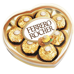 Bombones corazón Ferrero Rocher