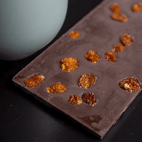 Barra de Chocolate 70% de cacao con Aguaymanto (Goldenberry)