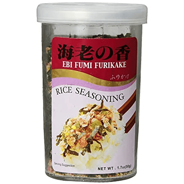 Sasonador para arroz Ebi fumi furikake
