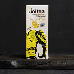 Té negro con jengibre y limón
