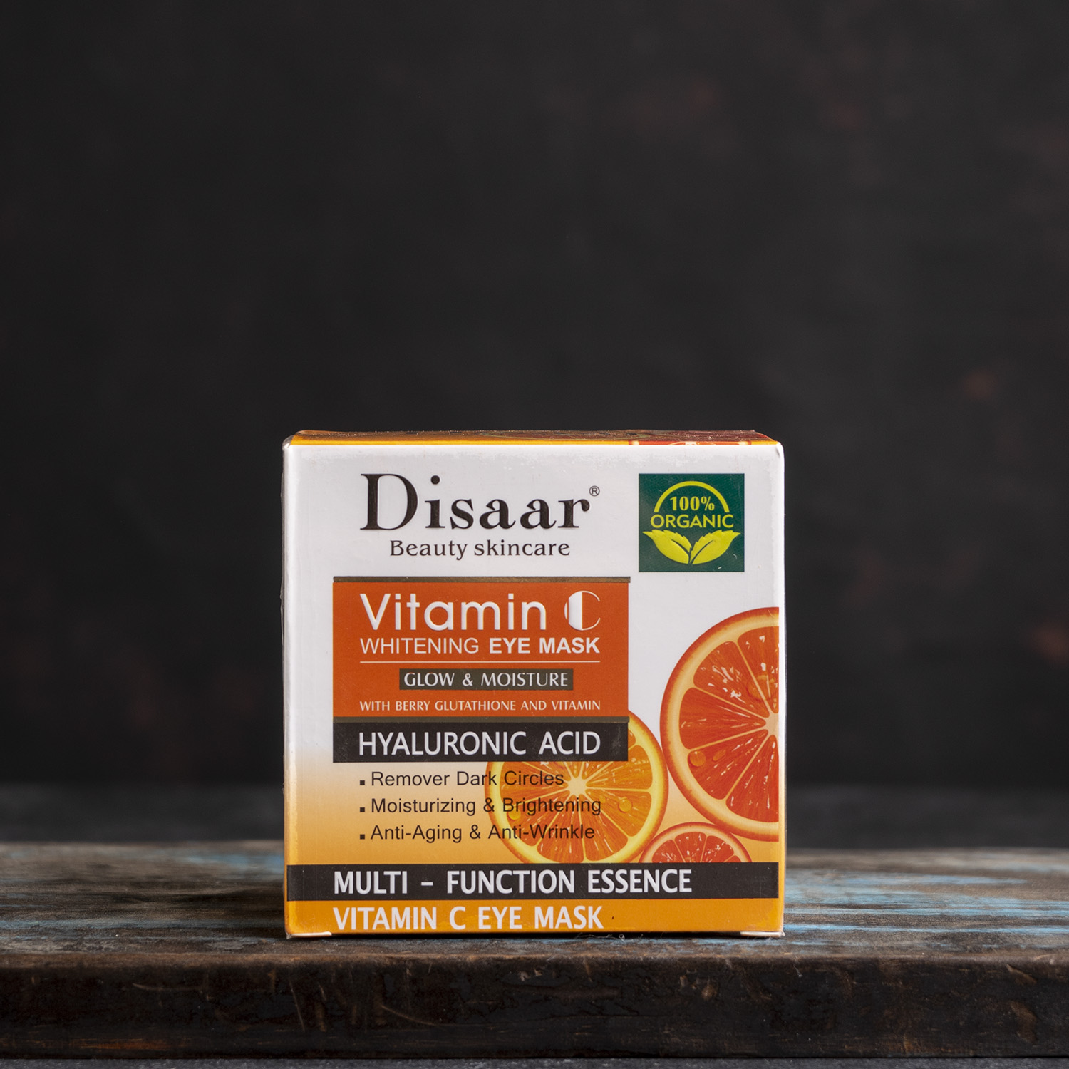 Mascara para ojos de vitamina C
