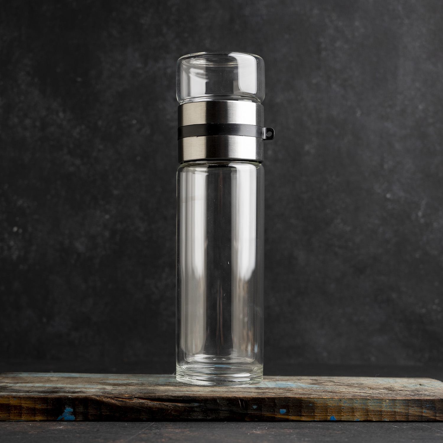 Botella para infusiones de vidrio