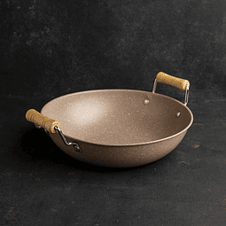 Wok Deluxe color rosa pálido